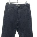 Ulla Johnson  Prince Polka Dot Skinny Jeans Cropped Charcoal Gray Women’s Size 2 Photo 4