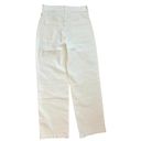 Madewell NWT  The Emmett Wide-Leg Jean: Patch Pocket Edition In White Size 26 Photo 7