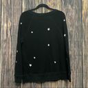 n:philanthropy  | black star embroidered sweatshirt Photo 2