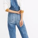 Madewell Overalls Straight-Leg Rigid 100% Cotton Denim in Hickory Wash XS Photo 1