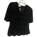 Laurence Kazar Vintage  Beaded Top nwt Photo 2