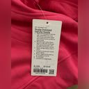 Lululemon NWT  Oversized Half Zip Scuba Hoodie Jacket Glaze Pink Size XL/XXL Photo 4