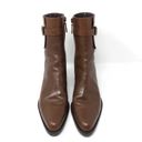 Ralph Lauren LAUREN by  brown leather booties Photo 2