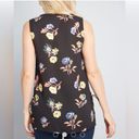 Modcloth Floral Sheer Tank Top Photo 1