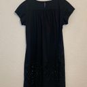 DKNY  Black Sheath Dress with Sequins Laser Cutouts size 10 NWOT Photo 11