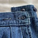 Calvin Klein Vintage  Denim Skirt Blue Midi Skirt Womens Size 10 Cotton USA Boho Photo 6