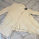 Venus  Basket Weave Wrap Sweater in Tan - Size XL Photo 0