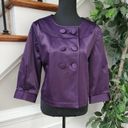 Apt. 9  Purple Long Sleeve Buttons Casual jacket Photo 11