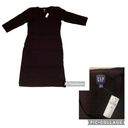 Gap Crocheted Black Dress-Women’s Size Medium Petite New With Tag Cool Pattern Photo 1