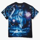 Liquid Blue Tribal Wolf T-shirt Photo 0