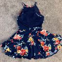 Emerald Sundae Navy Blue Floral Dress Photo 1