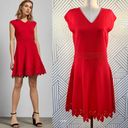 Ted Baker  London Tannia Cut-Out Skater Dress Red Photo 1