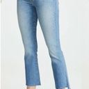 Mother Insider Crop Step Fray Jeans in Shoot To Thrill Denim Size 27 Photo 15