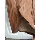 Commando Women’s  Faux Leather Flared Slit Legging Cocoa Brown Perfect Control S Photo 3