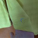 Zyia  Active Subtle Stripe Long Sleeve Tee Size Medium Neon Yellow Photo 4