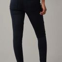 American Eagle High-Waisted Jegging in Black Photo 2