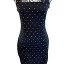 Divided  By H&M Black Polka Dot Mini Dress Formal Career Workwear Photo 0