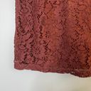 Bohme  High Neck Lace Short Sleeve Blouse Top with Keyhole Back V Front Detail Photo 3