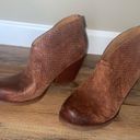 Kork-Ease  KORKS Brown Snake Gemini Leather Booties Photo 8