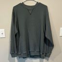 Aerie waffle knit sweater Photo 0