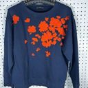 J.Crew  Floral embroidered crewneck sweatshirt Photo 0