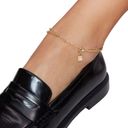 Dannijo New Double Gold Anklet Photo 1