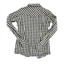 Ariat  Women's XS Navy/White Check Long Sleeve Button-Up Shirt Photo 6