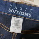 basic editions  Blue Skinny Jeans Size 4 Photo 3