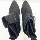 ALL SAINTS Black Suede Western Buckle Ankle Boots EU 36 Photo 5