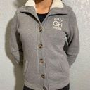 Gilly Hicks  Sherpa Lined Zip Up Hooded Jacket Photo 1