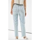 American Eagle Highest Rise 90s Boyfriend Jeans Cotton‎ Denim Size 14 Distressed Photo 2