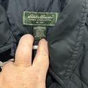 Eddie Bauer Black Goose Down Quilted Jacket Coat women’s size Small Photo 3