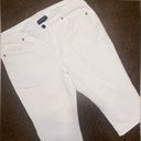 Lane Bryant  White Denim Capri - size 18 Photo 4