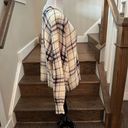 Loft  Soft Plaid Button Up Cardigan Size Large NWT Photo 3