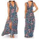 Luli Fama  Cordoba V Neck Long Dress Maxi Size Extra Small XS Photo 11