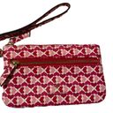 Nanette Lepore  red/pink heart wristlet Photo 0