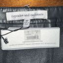 Cupcakes and Cashmere  Womens Black Zip Faux Leather Pencil Skirt Size 10 New Photo 2