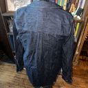 Treasure & Bond  dark wash denim slim M button down shirt Photo 1