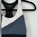 Anthropologie Allfenix Heidi Block Blue Sports Bra Racerback  Breathable Small Photo 4