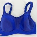 Chantelle  Sport High Impact Convertible Bra Sz 30E Blue Underwire Photo 0