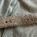 Coldwater Creek  Woven Bonded Leather Belt Size Large Photo 5