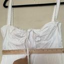 House Of CB  L D-DD Taller  'Pietra' White Corset Mini Dress NWOT Large Photo 7