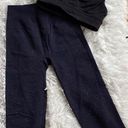 Lululemon New High rise Free to Flow Crop in navy specks patterns leggings, size 4 Photo 0
