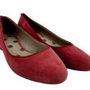 Boden Amelie Low Heel Ballerinas Shoes Suede Slip On Pointed Toe Pink 6.5 Photo 1