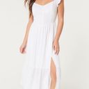 Hollister White Midi Dress Photo 0