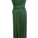 infinity NWT Clothink! Green  Maxi wrap Dress size medium Photo 3