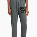 Free City  Logo Cotton Sweatpants Terry Grey Size Xsmall Photo 0