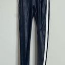 Spanx  Faux Leather Side Stripe Leggings Black Size XS Photo 2