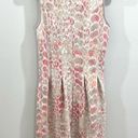 Apt. 9 Blush and tan abstract print pleated dress with pockets size XS Photo 2