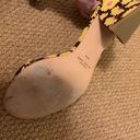 Kate Spade  Susane Crinkle Sunny Bloom Floral Heeled  Sandal Sz 8.5M Photo 10